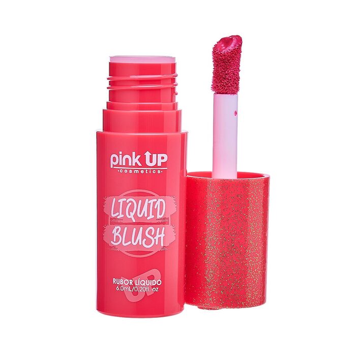 Rubor Líquido Pink Up Liquid Blush Larga Duración Tono Del Maquillaje Sunrise
