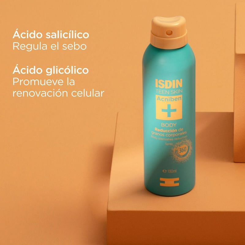 Isdin Acniben body Reduc De Granos Corporales Spray 150ml