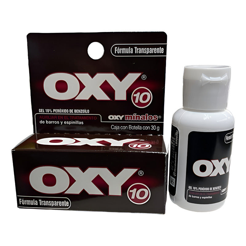 Oxy 10 Anti Barros Y Espinillas Fórmula Transparente 10g - Grasa