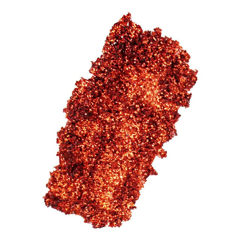 Pink Up, Glitter Compacto, Alta Adherencia, Textura Suave Sombra Hot Red