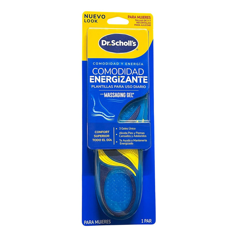 Plantillas De Gel Dr. Scholl's Mujer Tamaño De La Plantilla 23-27