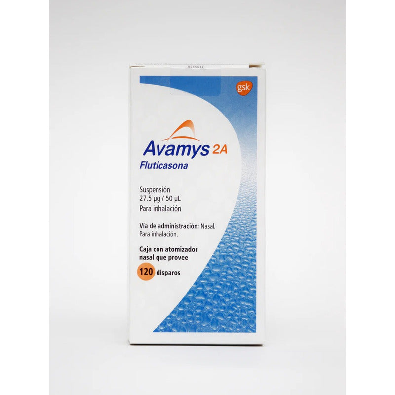 Avamys 2a Caja Con Atomizador Nasal 120 Disparos