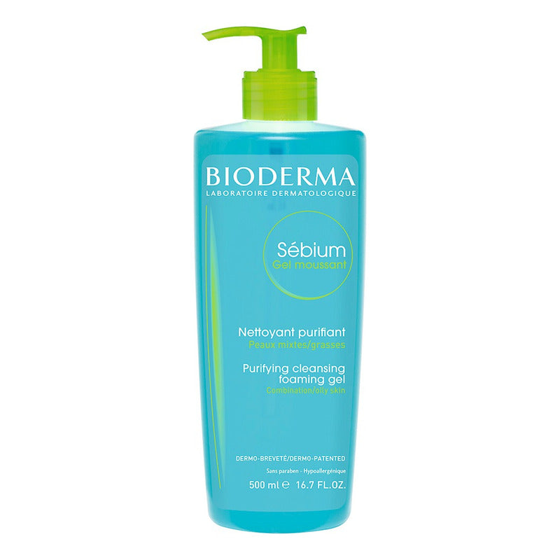 Bioderma Sébium Gel Moussant Limpia Y Purifica 500 Ml