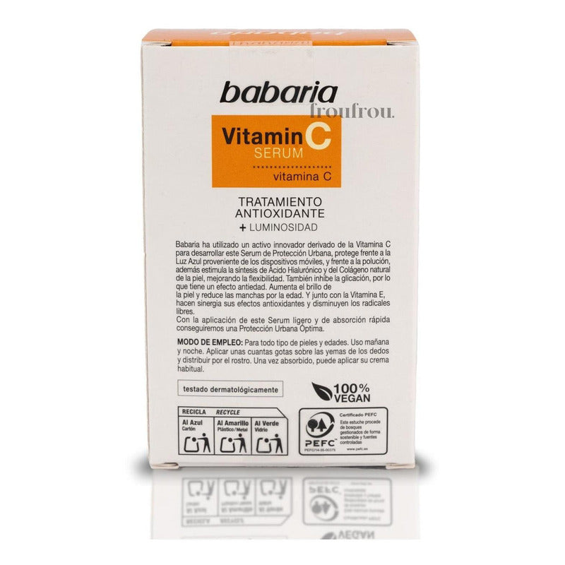 Serum Vitamina C 30 Ml Babaria Luminosidad Suero