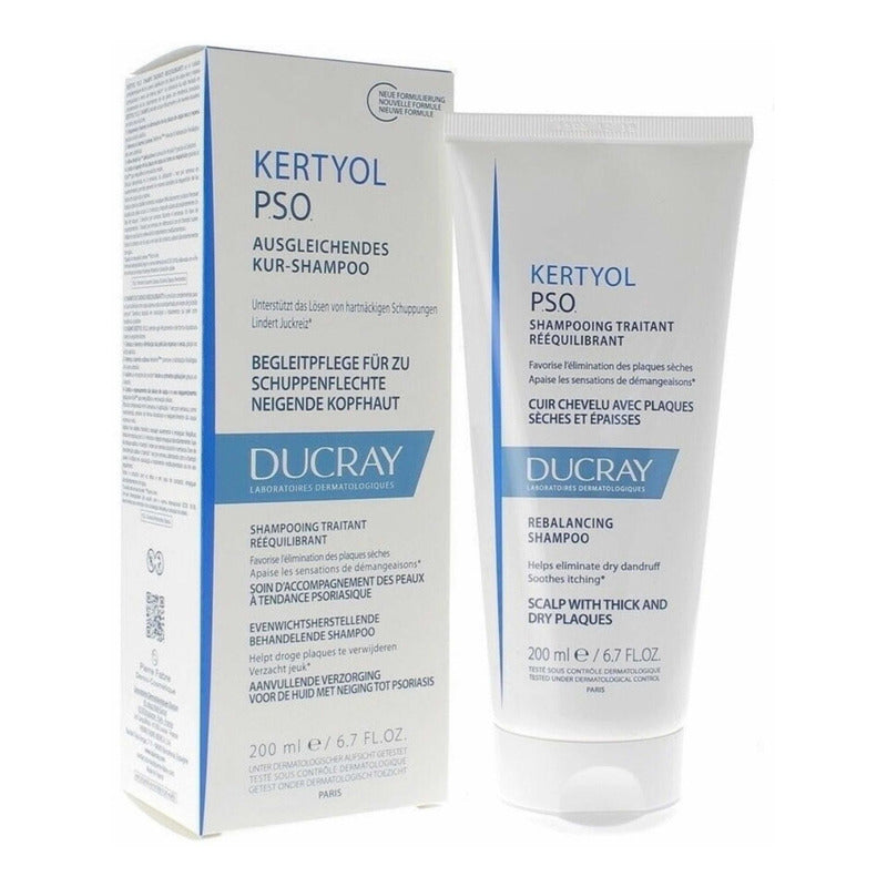 Ducray Kertyol Pso Shampo Tratante Elimina Escamas Y Rogeces