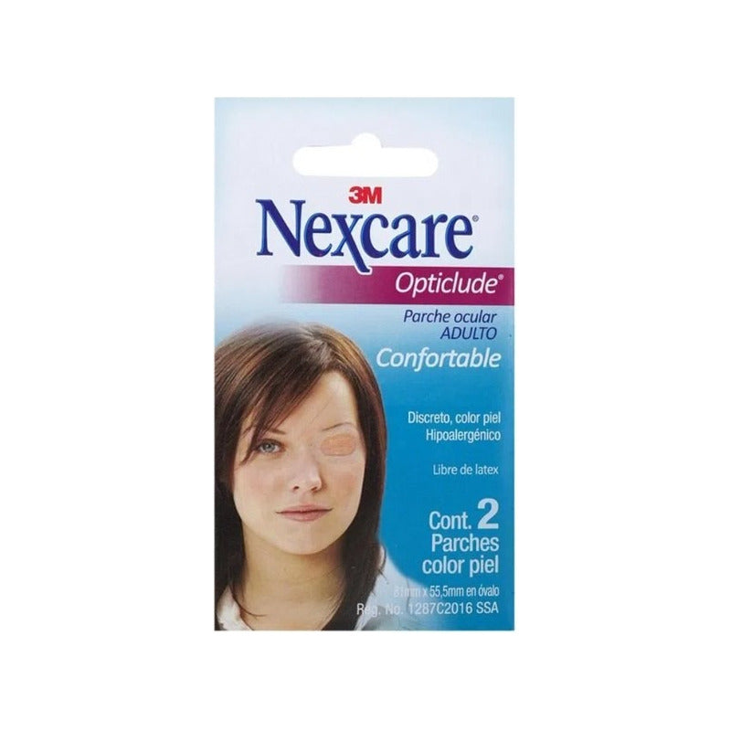 Parche Ocular Nexcare Opticlude Adulto 2 Piezas