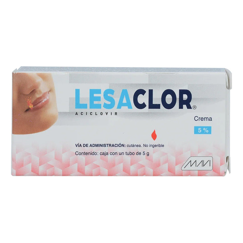 Lesaclor Aciclovir 5% Crema 5g