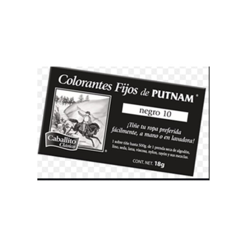 Pintura Colorante El Caballito 20grs. . Color Azul Indigo