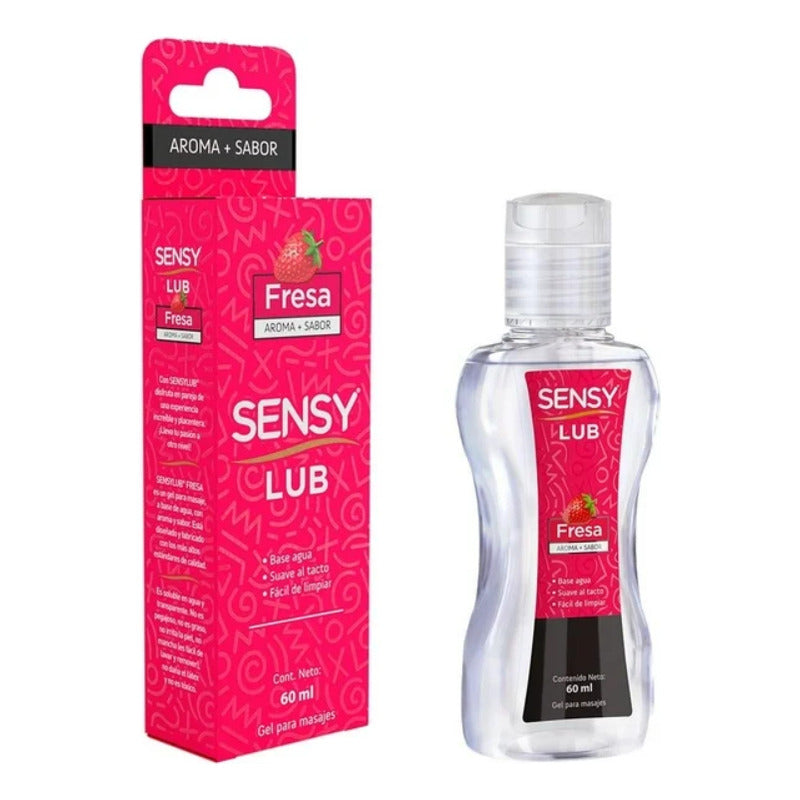 Playboy Sensy Lub Gel Para Masaje Fresa 60ml