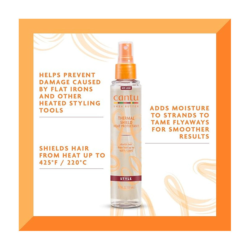Protector Térmico Para Cabello Cantu Shield 151ml