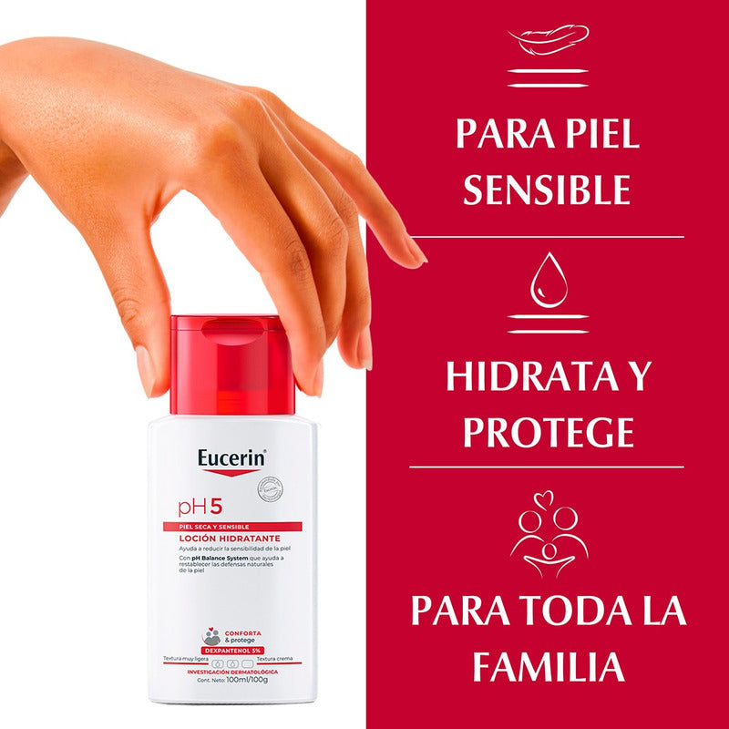 Eucerin Ph5 Loción Corporal Hidratante Piel Seca 100 Ml