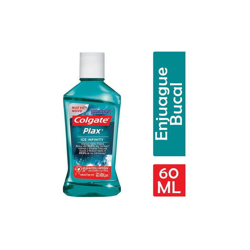Enjuague Bucal Colgate Plax Ice Infinity 60ml
