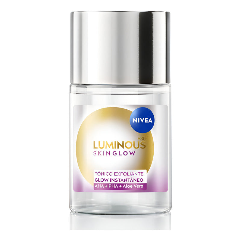 Nivea Luminous Skin Glow Tonico Exfoliante 100ml Todo Tipo De Piel Día/noche