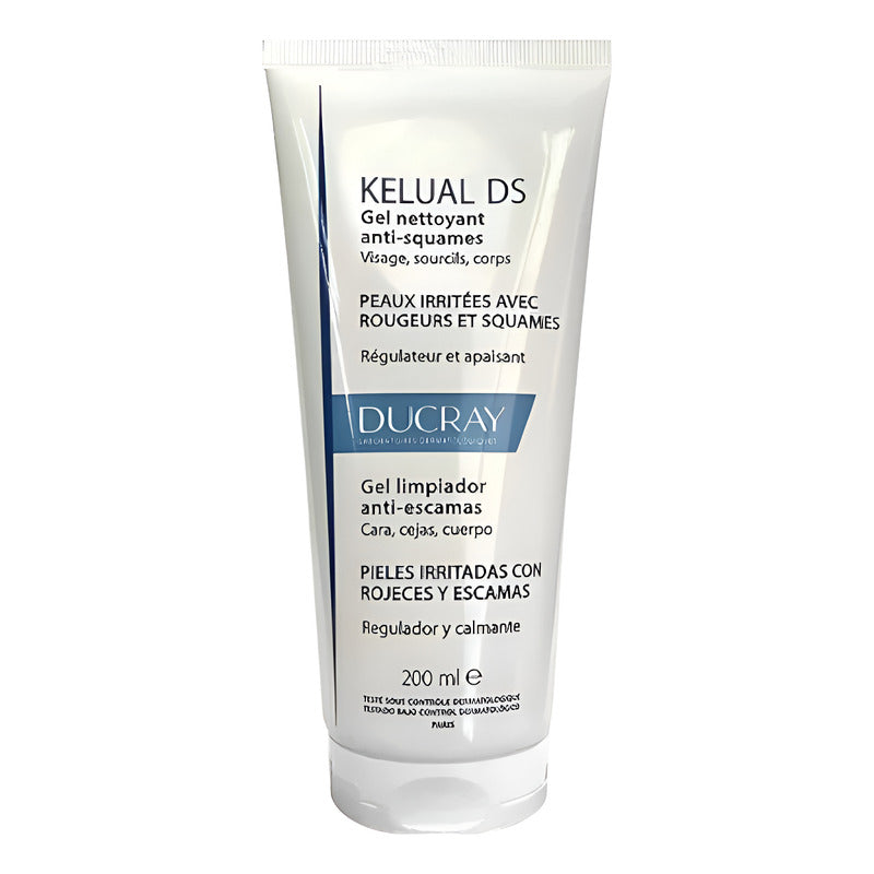 Ducray Kelual Ds Gel Limpiador Piel Irritada Y Descamada - Con Rojeces Y Descamación