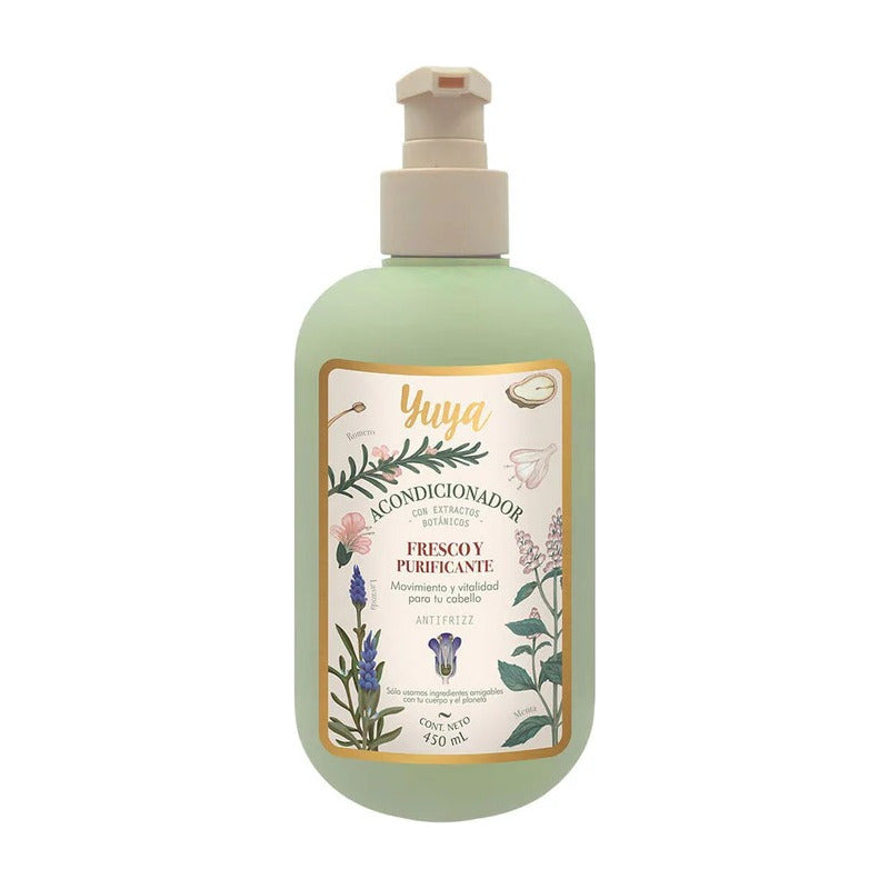 Yuya Acondicionador Acondicionador De Menta 450ml