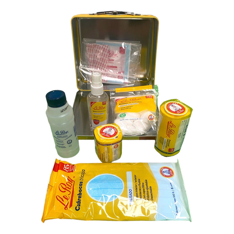 Le Roy Botiquin De Aluminio Para Primeros Auxilios