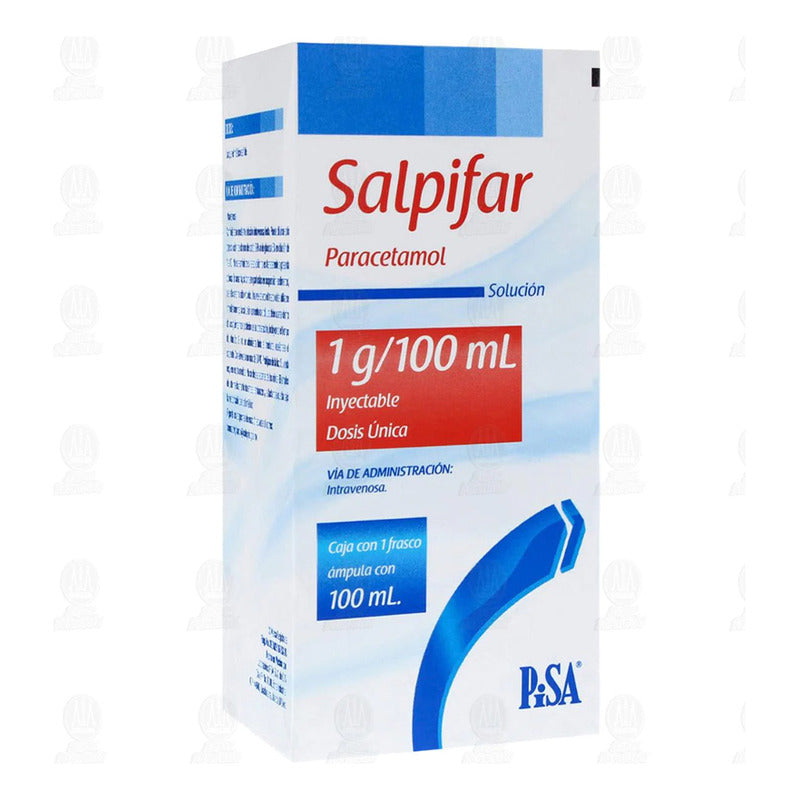 Salpifar Solución Inyectable 1 G/100 Ml, Ámpula 100 Ml