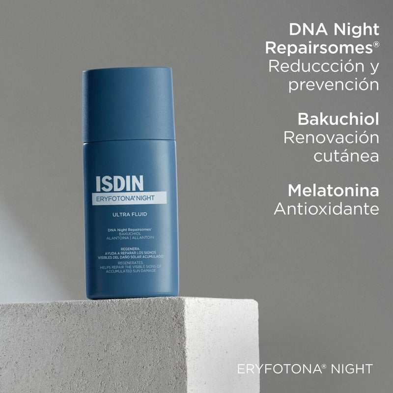 Isdin Eryfotona Night 50ml Sérum Repara Daño Actínico Sensible Noche