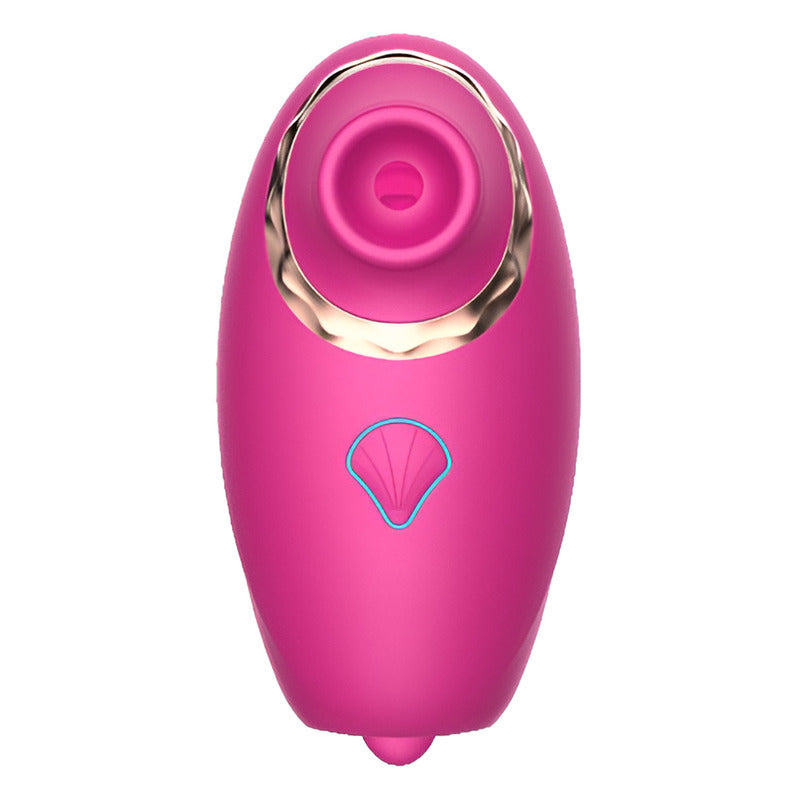 Dildo Succionador Recargable Usb Prudence Bésame Mucho Color Rosa