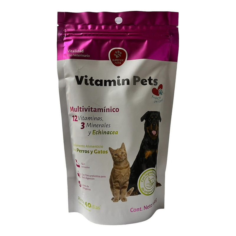 Vitamin Pets Multivitamínico Para Perros Y Gatos