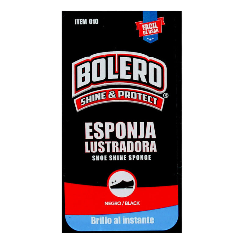 Esponja Lustradora Bolero Para Calzado Portable