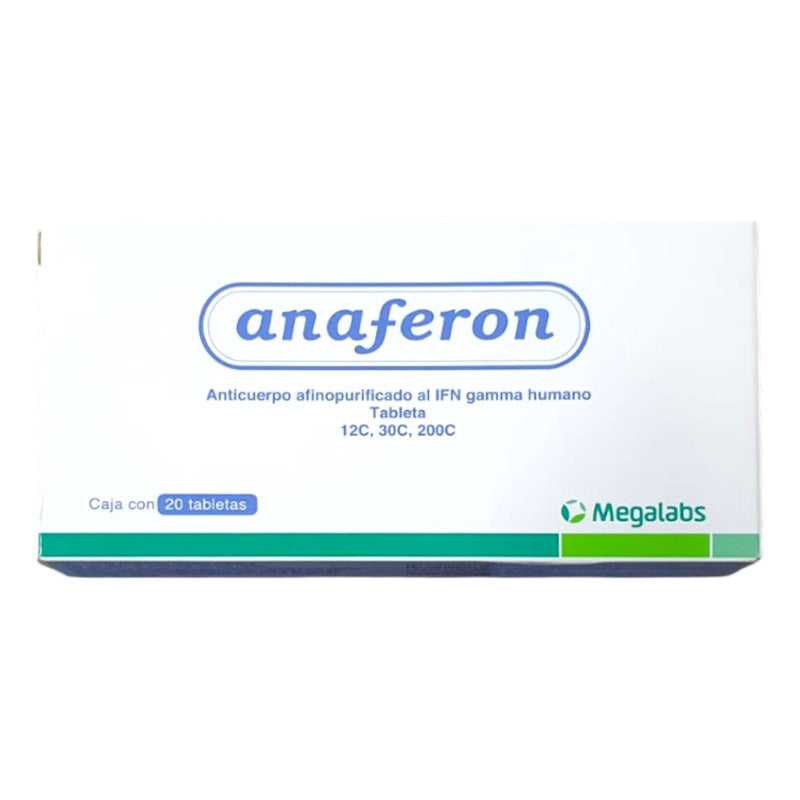 Anaferon Adulto Anticuerpo Afinopurificado 20 Tabletas