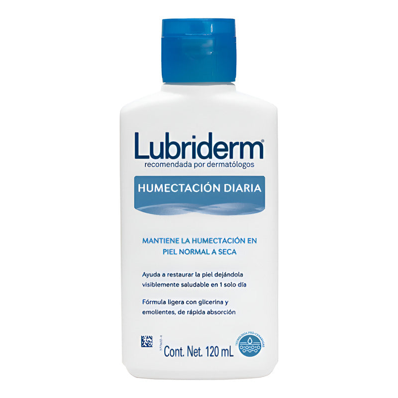 Lubriderm Crema Corporal Humectación Diaria 120 Ml Sin Olor