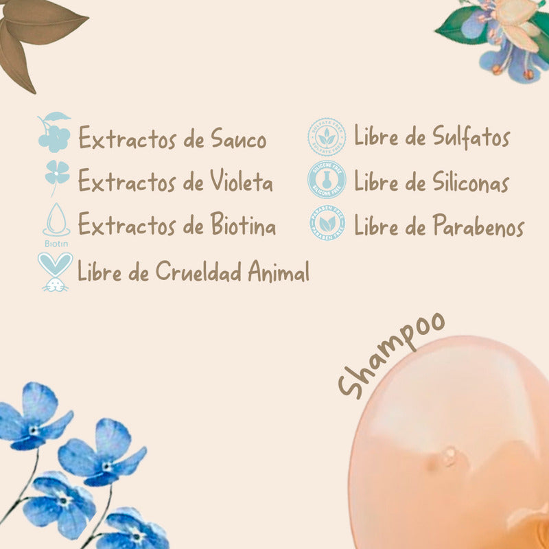 Shampoo Para Cabello Yuya Con Colágeno Y Biotina 450 Ml