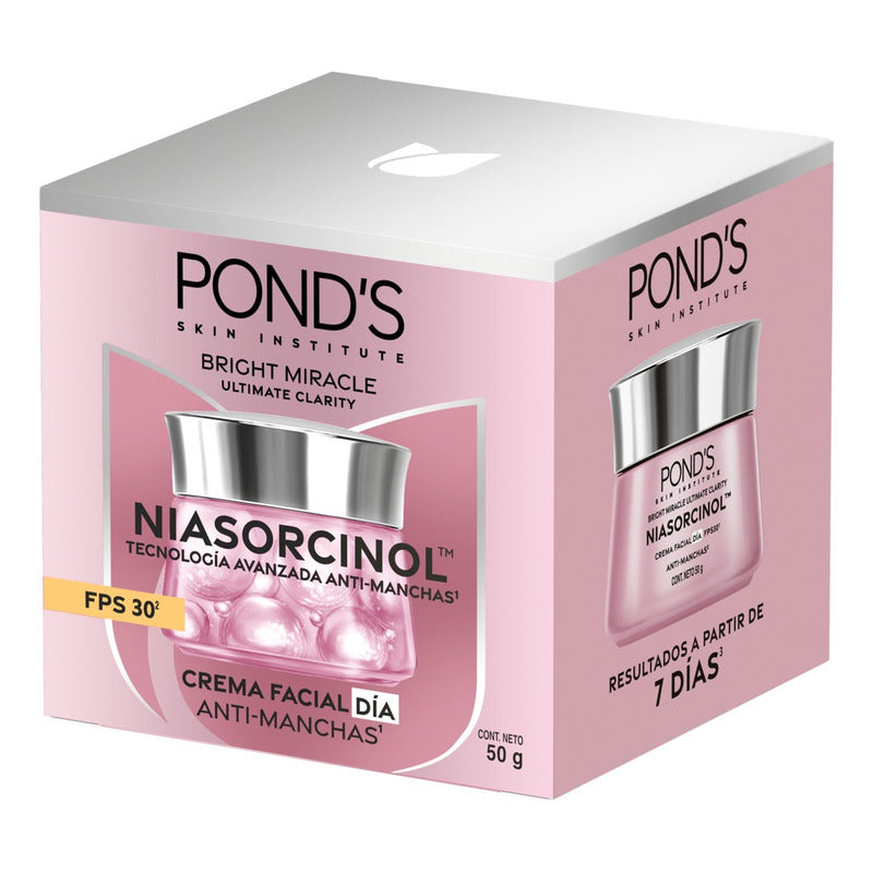 Ponds Bright Miracle Crema Dia 50g Anti-manchas Todo Tipo De Piel Día