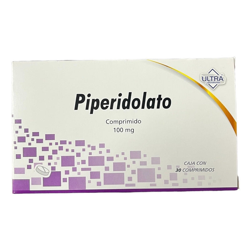 Piperidolato Caja Con 30 Comprimidos 100mg