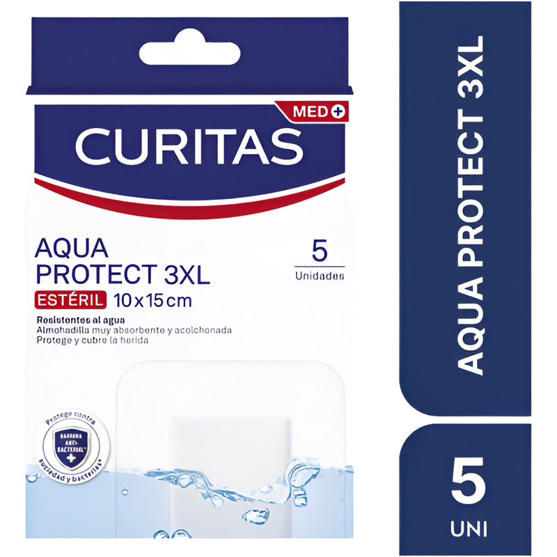 Curitas Aqua Protect Esteril 10x15cm 3xl 5un