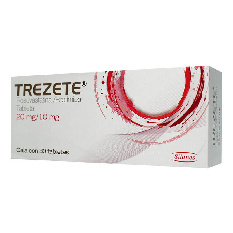 Trezete Tableta 20 Mg/10 Mg, 30 Tabletas