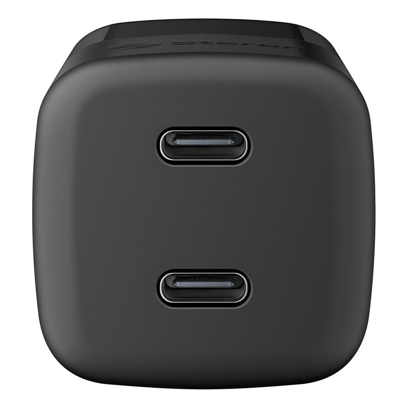 Cargador Gan Usb C Doble Power Delivery 36 W Color Negro