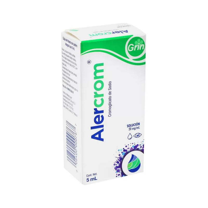 Alercrom Cromoglicato De Sodio Sol 2% 5ml