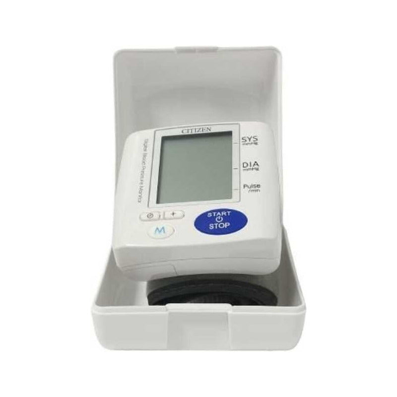 Monitor De Presión Arterial Digital De Muñeca Automático Citizen Ch-617 Blanco