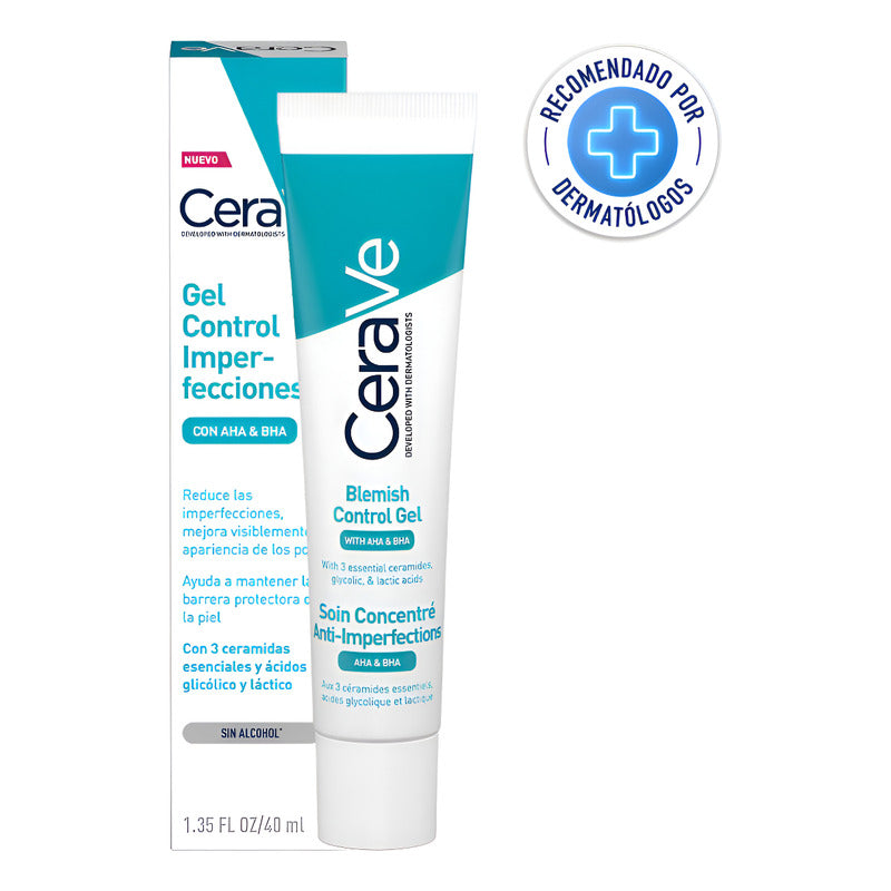 Cerave Gel Control Imperfecciones Anti Acné 40ml Grasa Día/noche