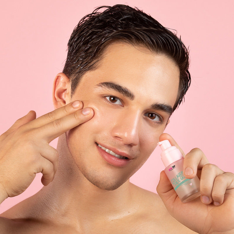 Colágeno Facial En Gel Pink Up 30ml Día/noche Todo Tipo De Piel