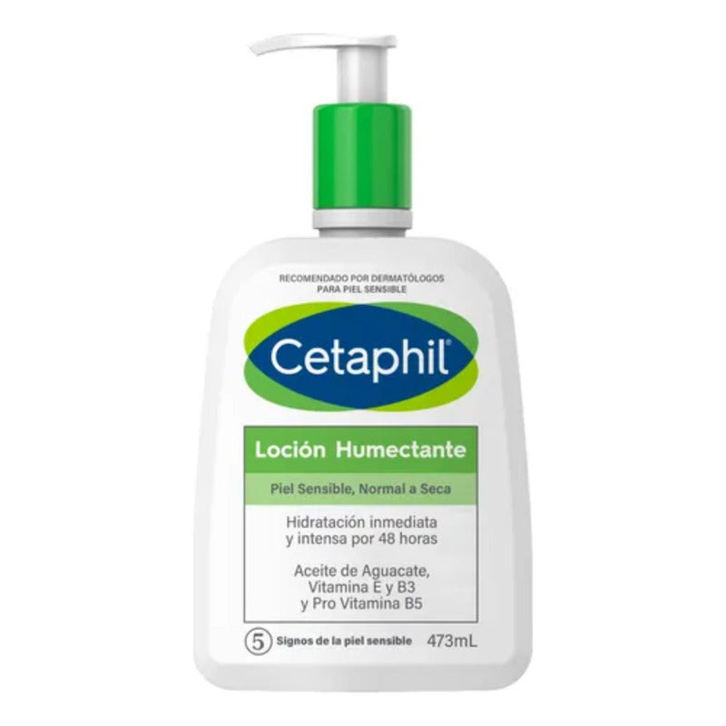 Loción Humectante Cetaphil Piel Sensible Normal A Seca 473ml