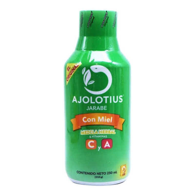 Ajolotius Jarabe Con Miel 250ml Tos Seca Gripe