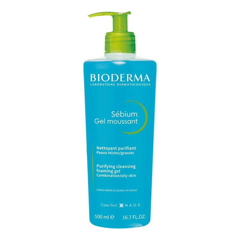 Bioderma Sébium Gel Moussant Limpia Y Purifica 500 Ml