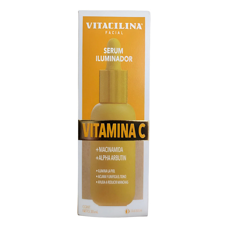 Vitacilina Serum Facial Vitamina C 30 Ml Todo Tipo De Piel Día/noche