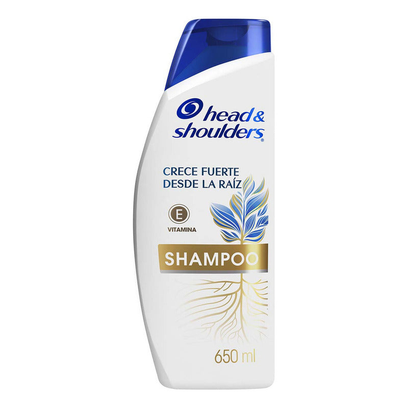 Shampoo Head & Shoulders Crece Fuerte Desde La Raíz 650 Ml