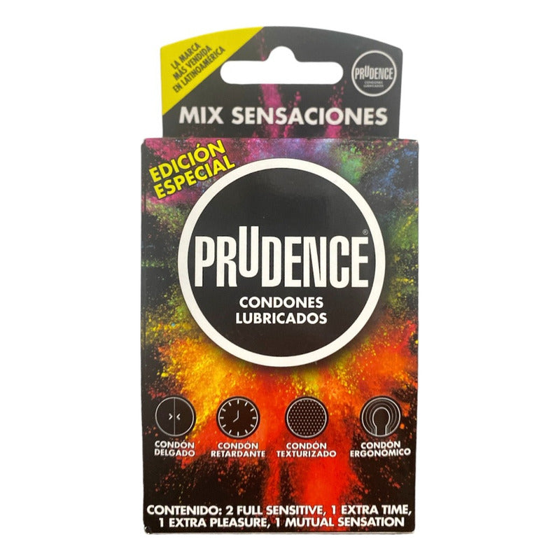 Prudence Mix Sensaciones 5 Condones