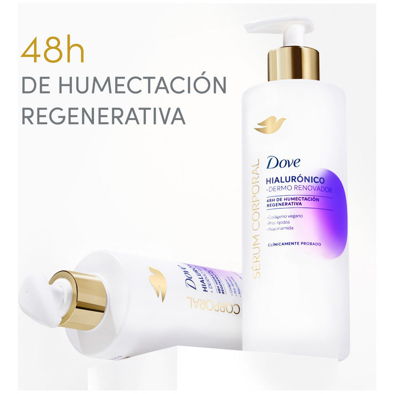 Dove Sérum Corporal Hialurónico 400 Ml - Piel Seca