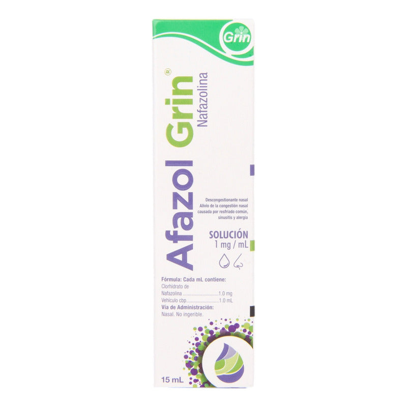 Afazol Grin Solución Nasal En Spray 1 Mg/ml, 1 Frasco Spray 15 Ml