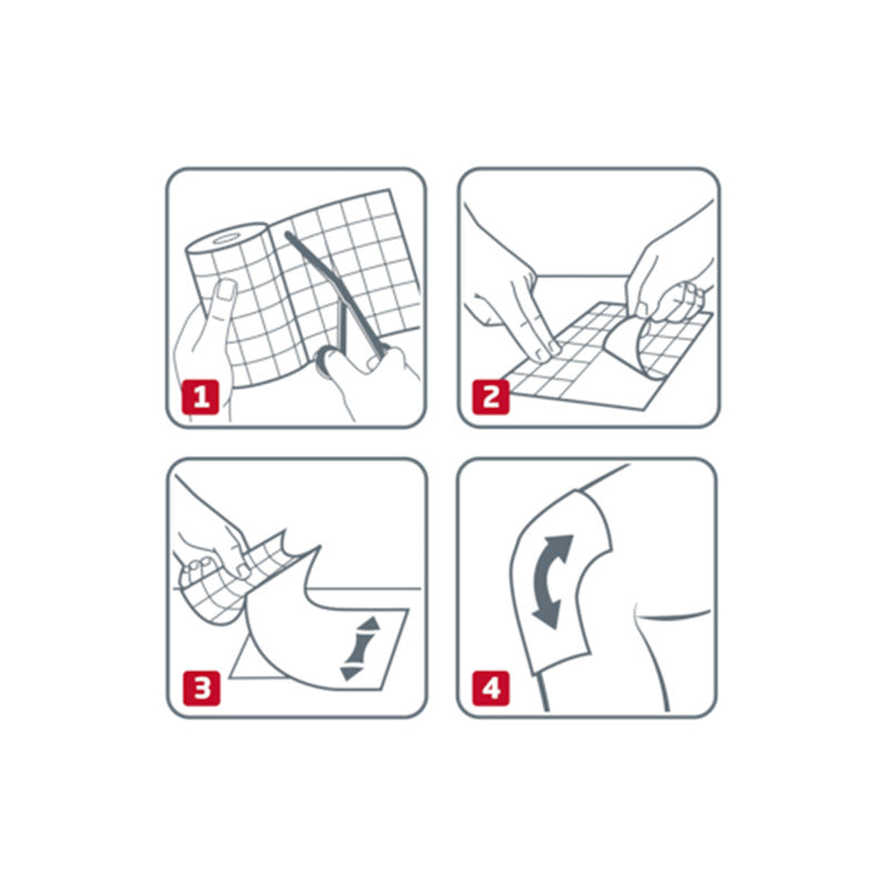 Hypafix 5cm X 10m Apósito Para Fijación En Rollo Blanco