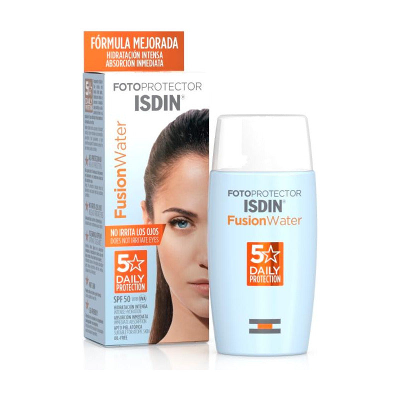 Fotoprotector Isdin Fusion Water Oil Free Efecto Mate 50ml