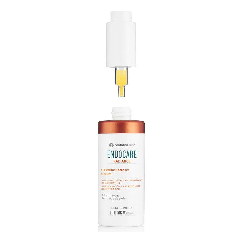 Endocare Radiance C Ferulic Edafence Sérum Antioxidante, Ilumina Y Protege, 30 Ml