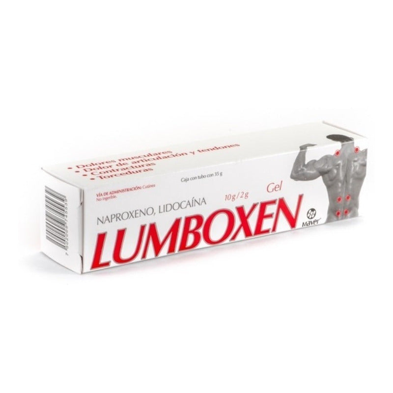 Lumboxen Gel Naproxeno Lidocaina 35g