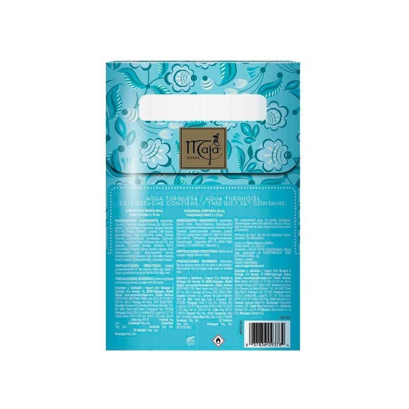 Maja Set Fragancia 60ml Y Crema Para Manos Aqua 80ml